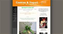 Desktop Screenshot of cookiesandyogurtredding.com